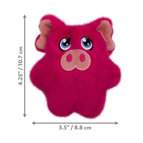 4-Pack KONG Snuzzles Mini Pig XS