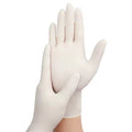 Sterile engangshansker i latex – pudderfri