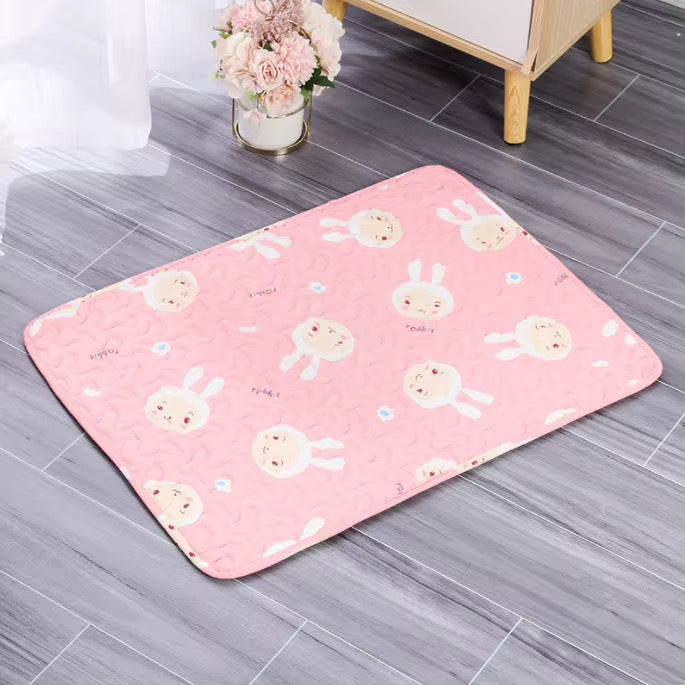 Vaskbart tisselaken PINK RABBIT